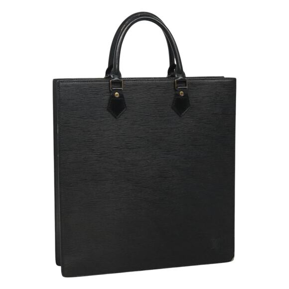 LOUIS VUITTON Epi Sac Plat Hand Bag Black M59082 - Picture 1 of 16